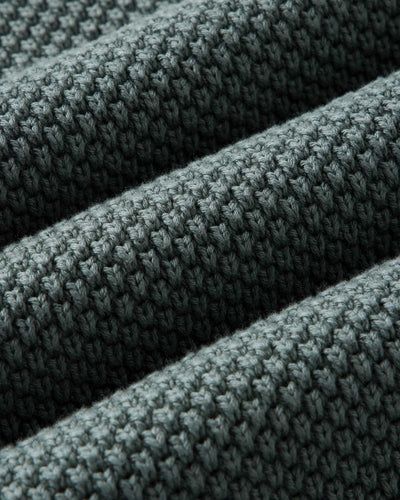 The Crawford Crew Sweater - Faded Spruce