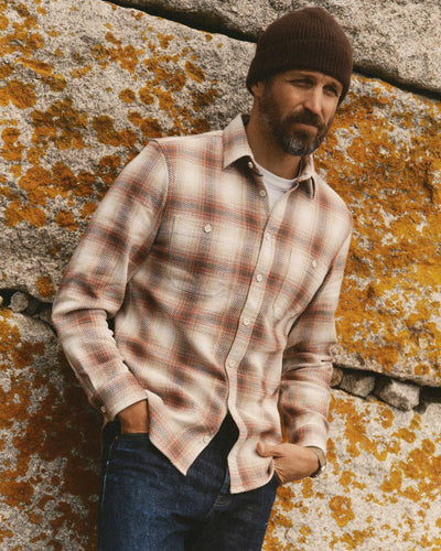 Utility Shirt - Seaside Check Sashiko
