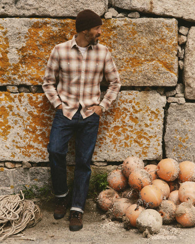 Utility Shirt - Seaside Check Sashiko