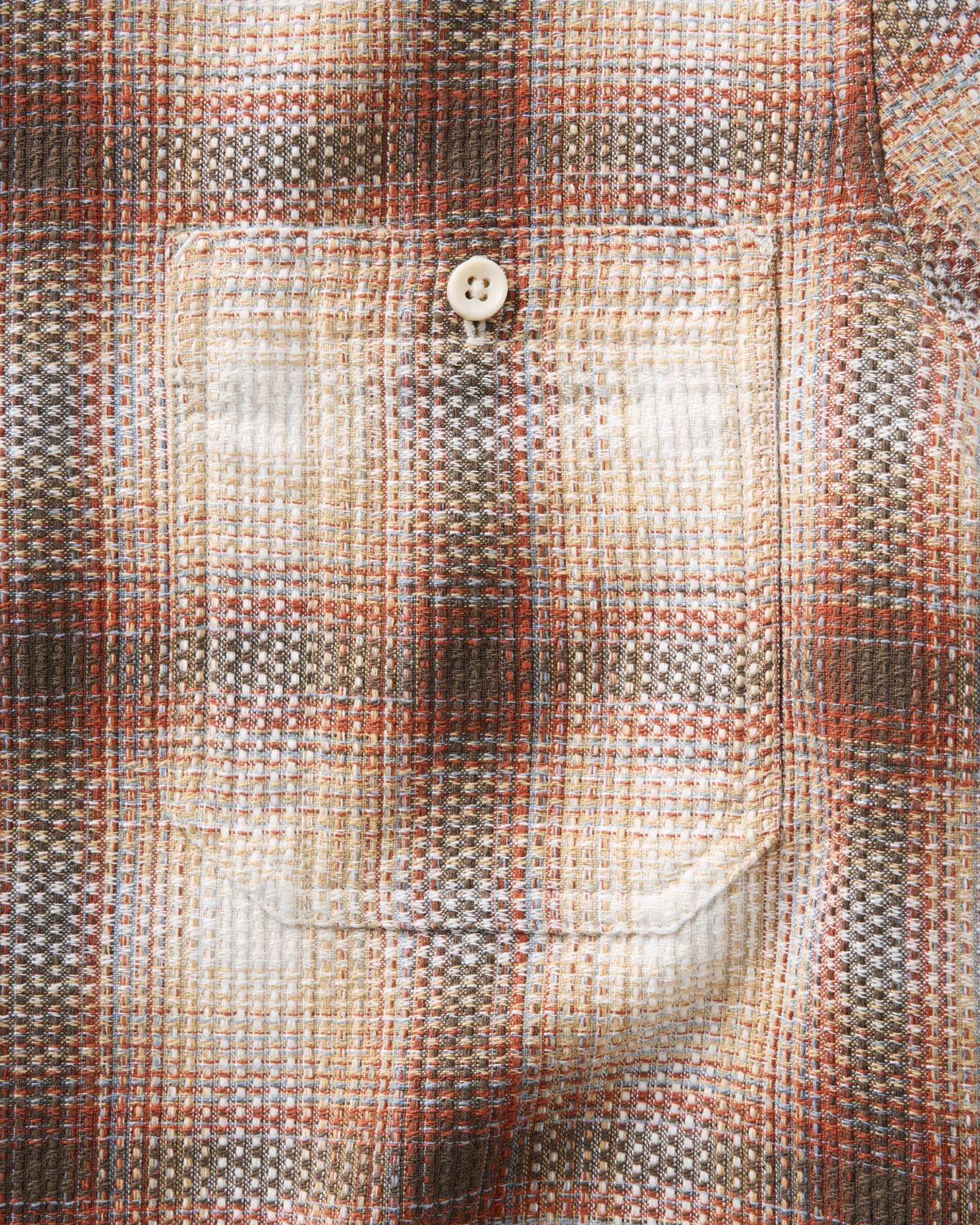 Utility Shirt - Seaside Check Sashiko