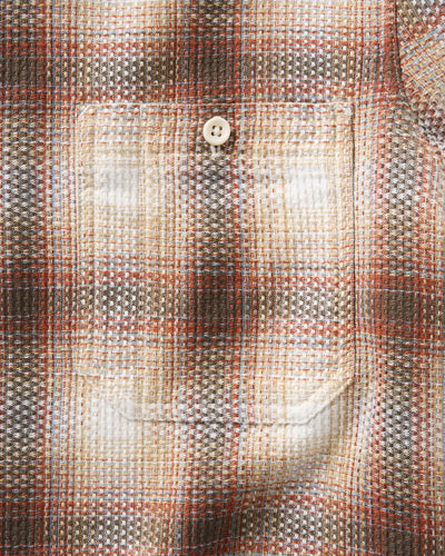 Utility Shirt - Seaside Check Sashiko
