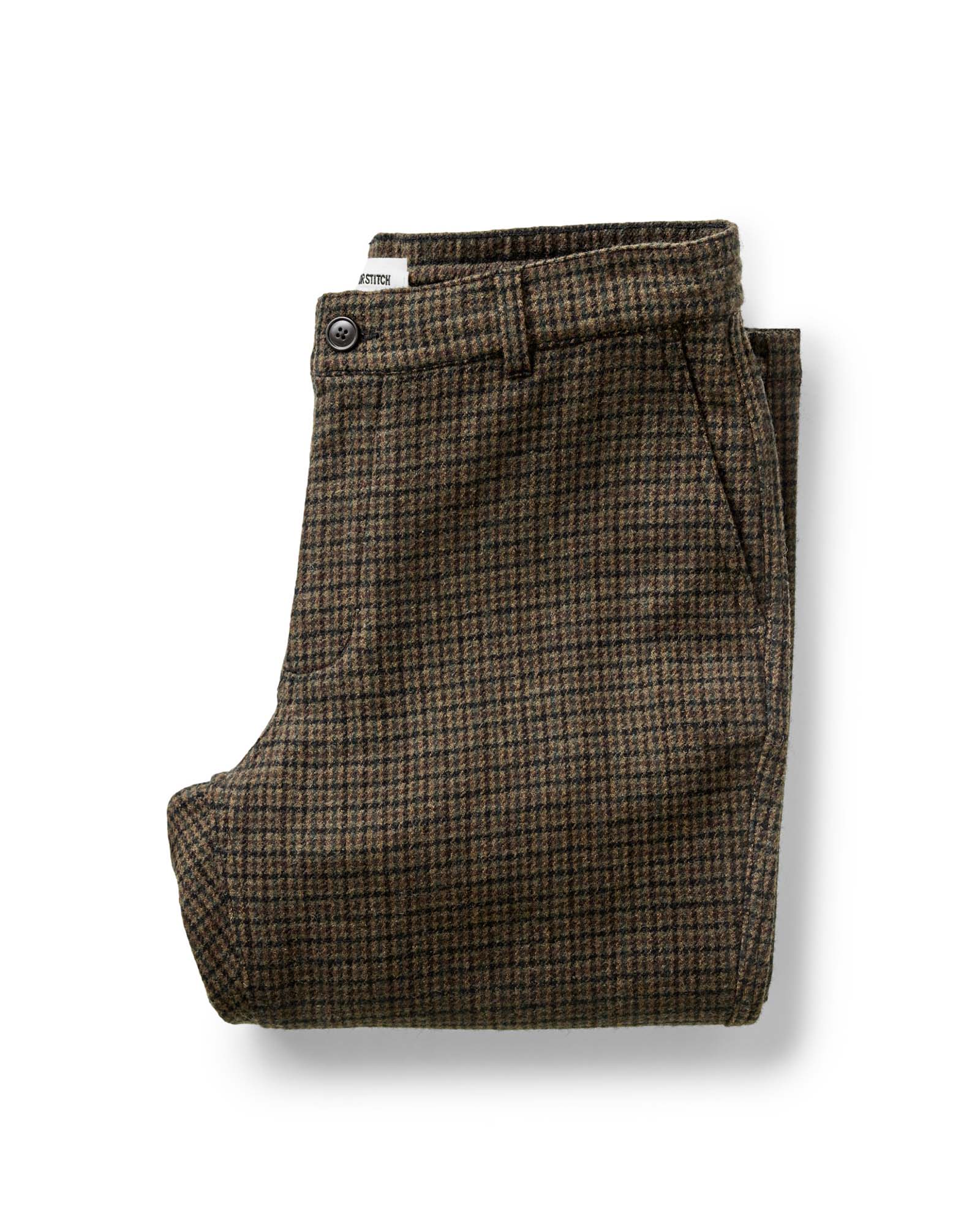 The Carmel Pant - Timber Guncheck