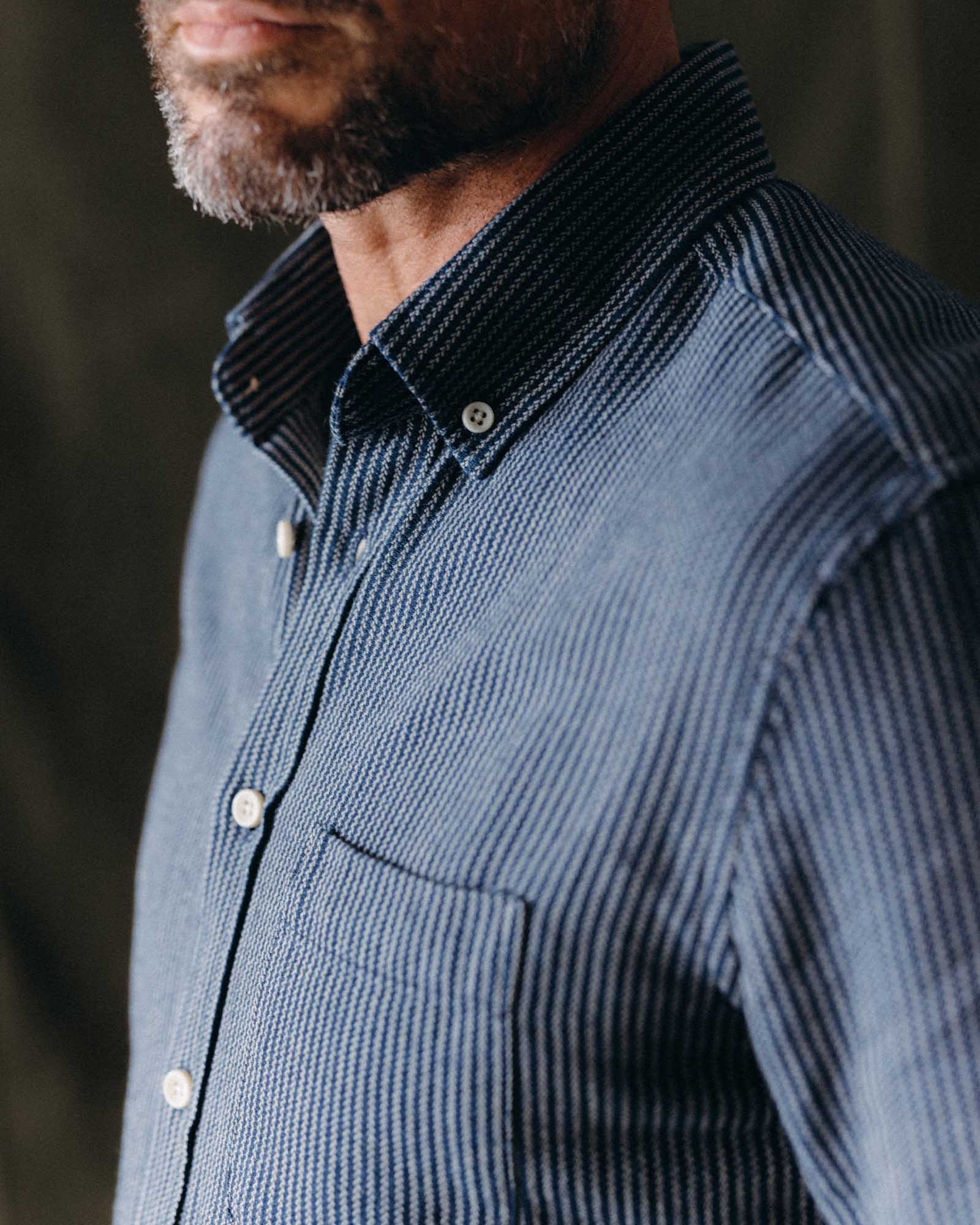 The Jack Shirt - Roped Indigo