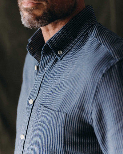 The Jack Shirt - Roped Indigo
