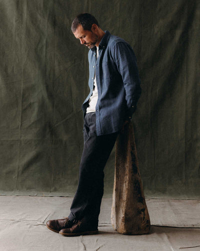 The Jack Shirt - Roped Indigo