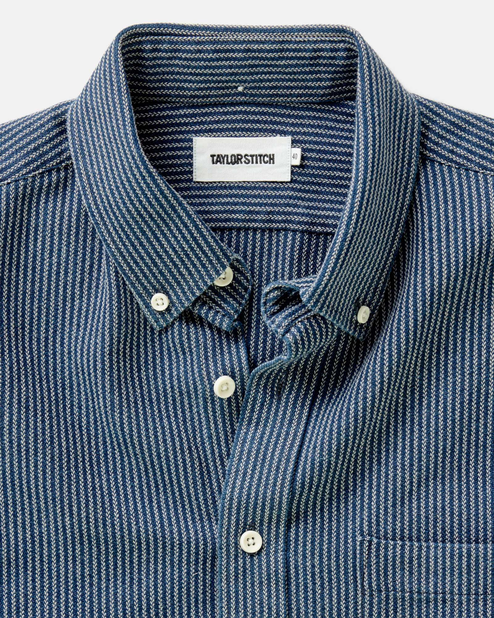 The Jack Shirt - Roped Indigo