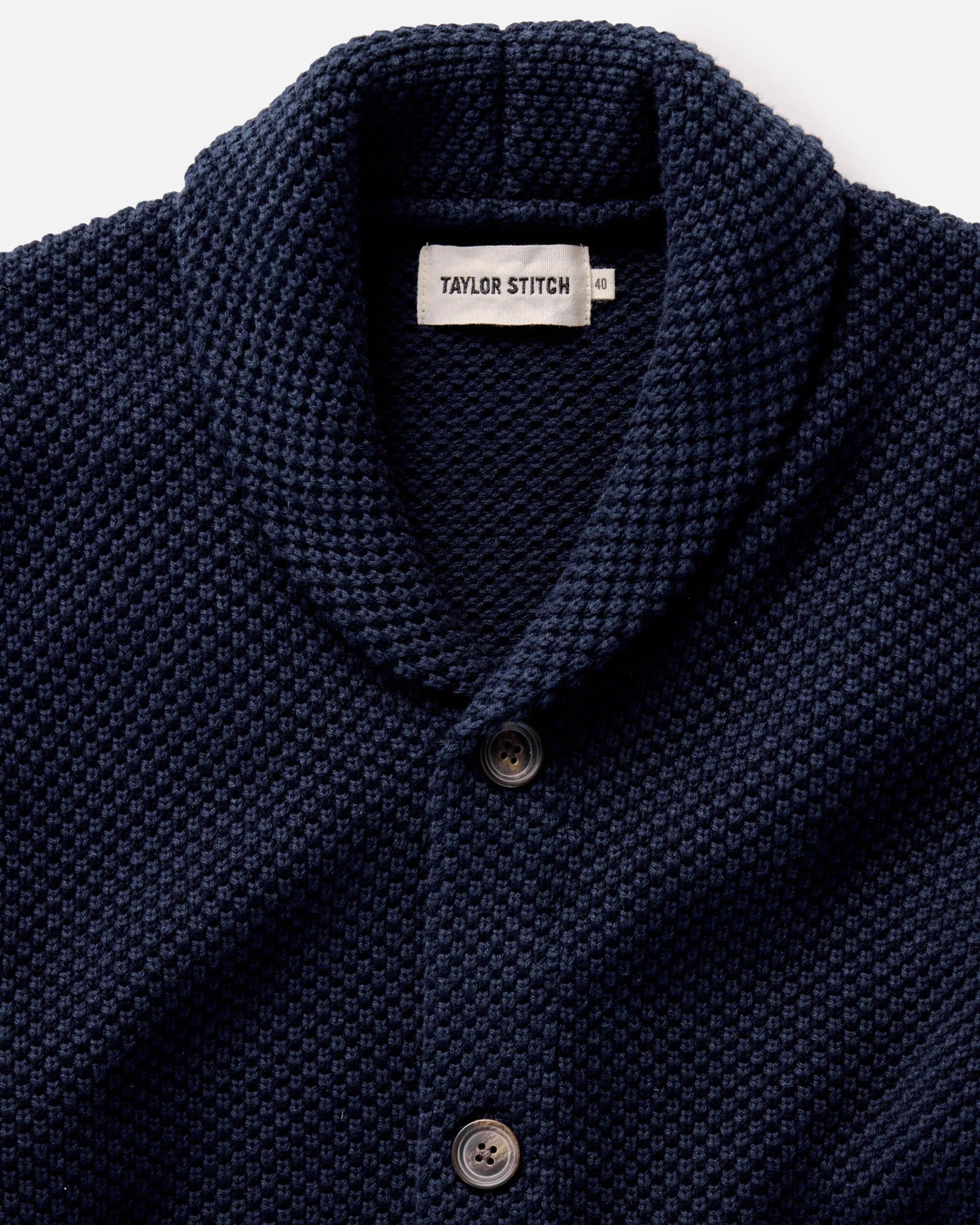 The Crawford Cardigan Sweater - Navy