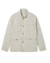 Malvern Linen Jacket - Ivory