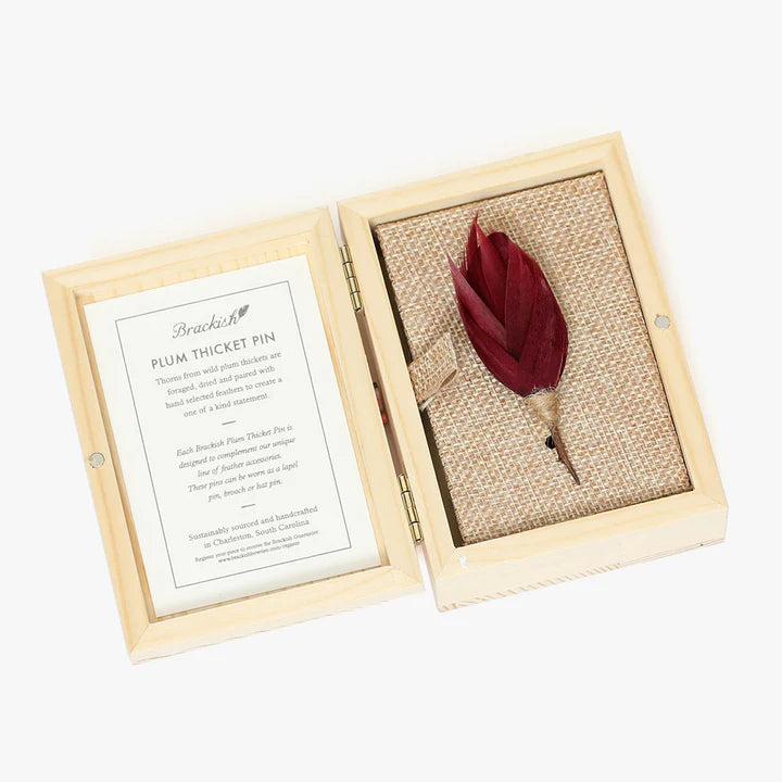 Match Me Lapel Pin - Goose Feathers