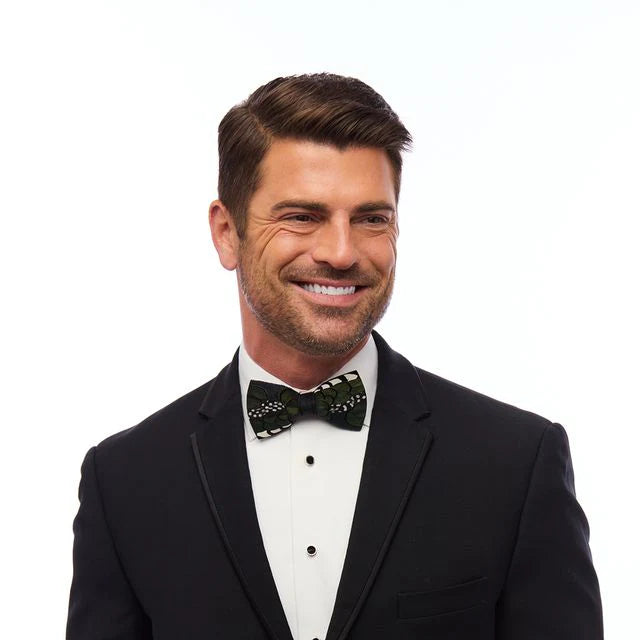 Bondurant Bow Tie - Guinea & Pheasant Feathers