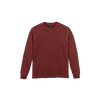 Waffle Knit Thermal Crewneck - Fired Brick