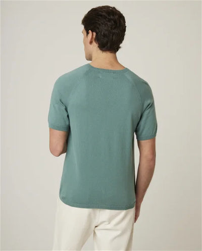 Knitted T-Shirt - Lovat