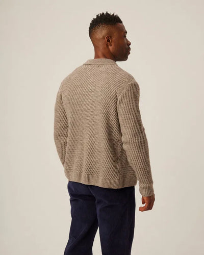 Hampton Cardigan - Oak