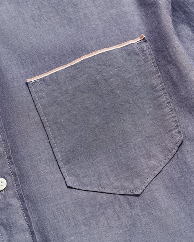 MSL 1-Pocket Shirt - Selvedge Blue