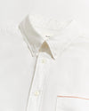 MSL 1-Pocket Shirt -Selvedge White