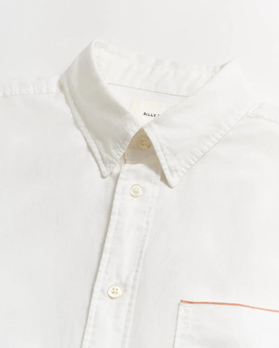 MSL 1-Pocket Shirt -Selvedge White