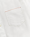 MSL 1-Pocket Shirt -Selvedge White
