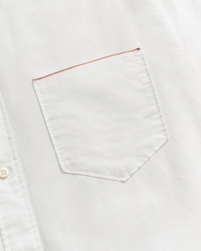 MSL 1-Pocket Shirt -Selvedge White