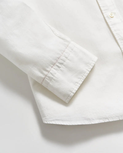MSL 1-Pocket Shirt -Selvedge White