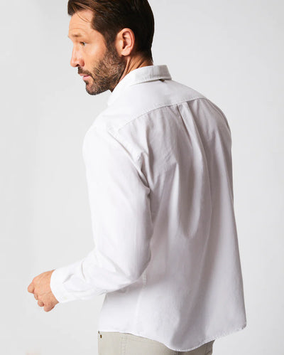 MSL 1-Pocket Shirt -Selvedge White