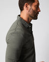 Long Sleeve Pensacola Polo - Washed Grey