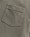 Long Sleeve Pensacola Polo - Washed Grey
