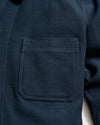 Pique Chore Jacket - Carbon Blue