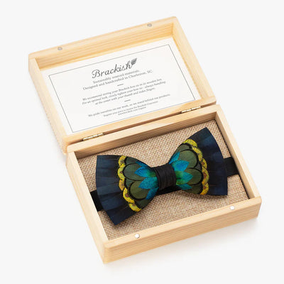 Sitka Bow Tie - Pheasant & Peacock Feathers