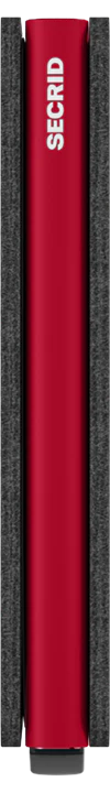 Slimwallet - Optical Black & Red