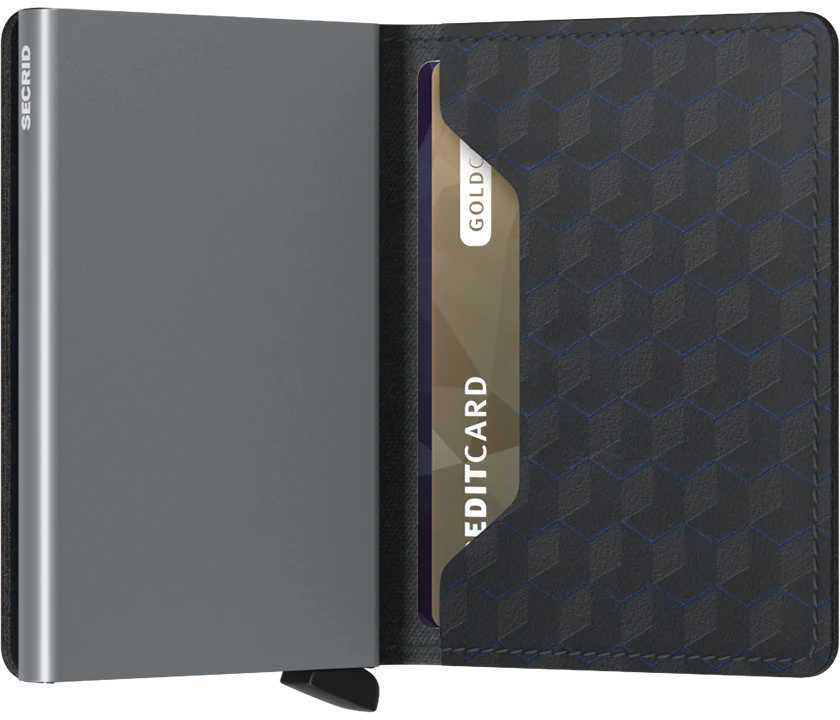 Slimwallet - Optical Black & Titanium