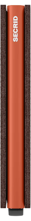 Slimwallet - Optical Brown & Orange