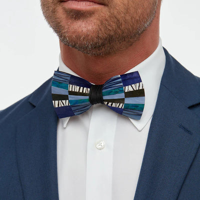 Tombstone Feather Bow Tie