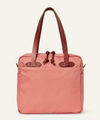 Zippered Tote Bag in Rugged Twill - Cedar Red