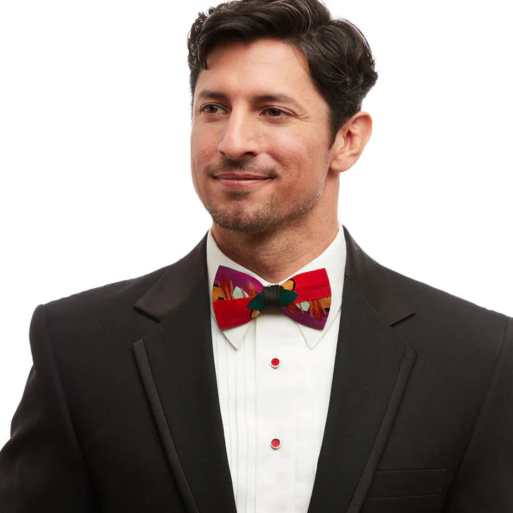 Wayfarer Bow Tie - Goose, Pheasant, Turkey & Rooster Feathers