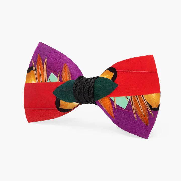 Wayfarer Bow Tie - Goose, Pheasant, Turkey & Rooster Feathers