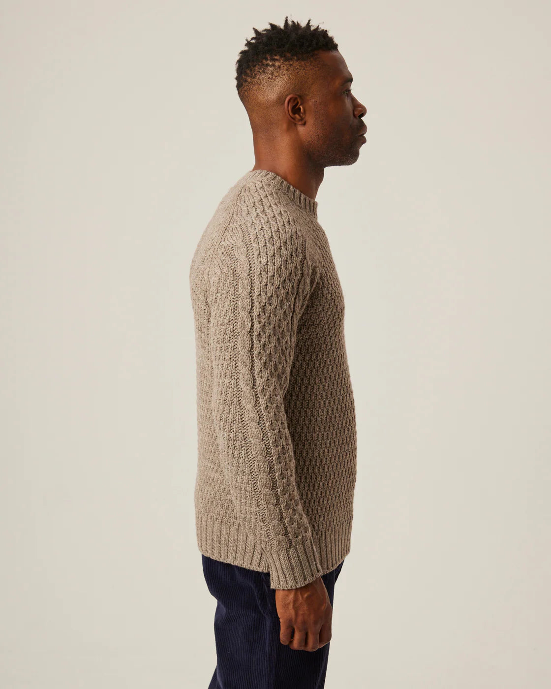Winston Crew Sweater - Oak