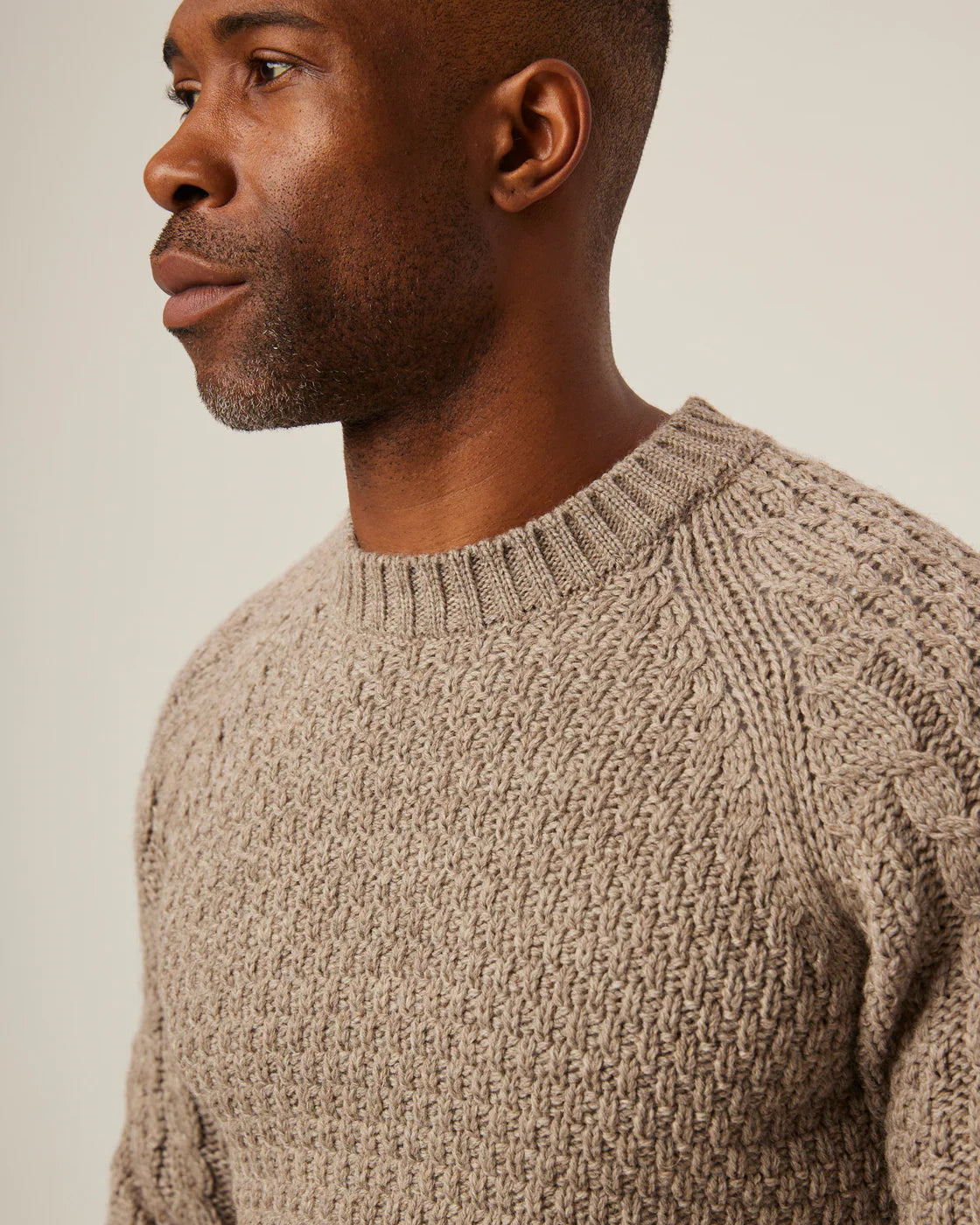 Winston Crew Sweater - Oak