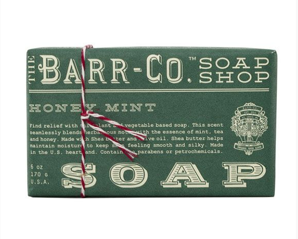 Triple Milled Bar Soap - Honey Mint