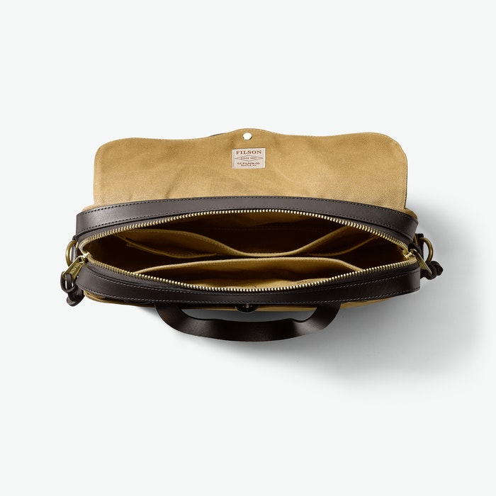 Original Briefcase in Rugged Twill - Tan