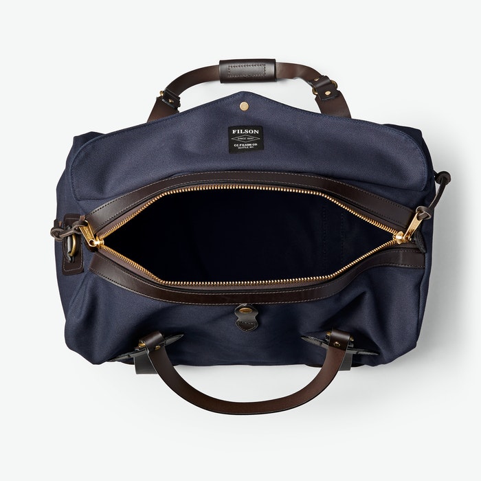 Medium Duffle in Rugged Twill - Navy