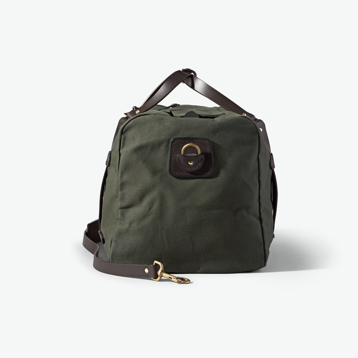 Medium Duffle in Rugged Twill -- Otter Green