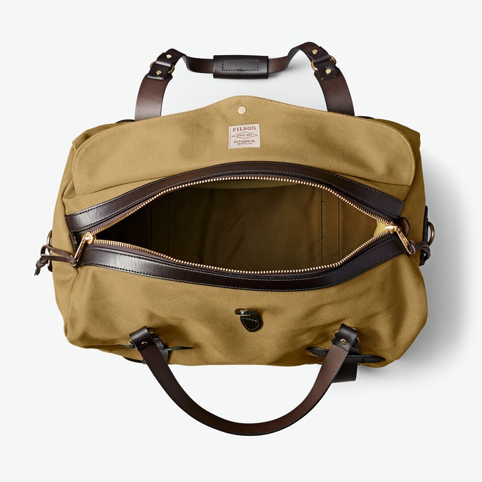 Medium Duffle in Rugged Twill - Tan