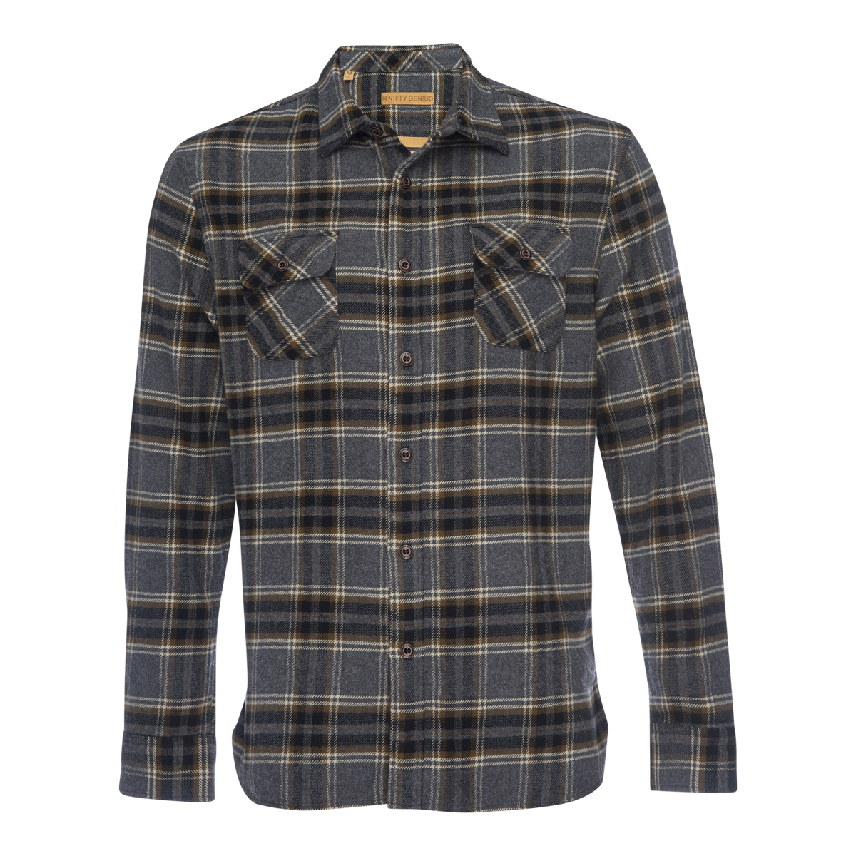 Truman Outdoor Shirt - Grey Plaid