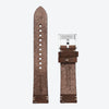 20mm Leather Watch Strap - Brown