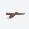 22mm Leather Watch Strap - Tan