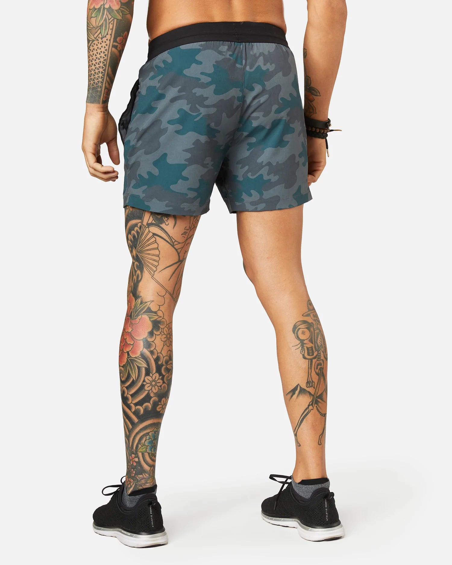 5" Mako Tech Short Unlined - Wild Forest Camo