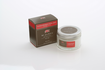 Sandalwood & Bergomot - Shave Cream Jar
