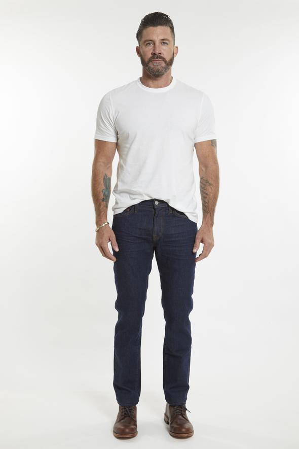 Brodie Athletic Tapered Denim - Dark Clean Wash