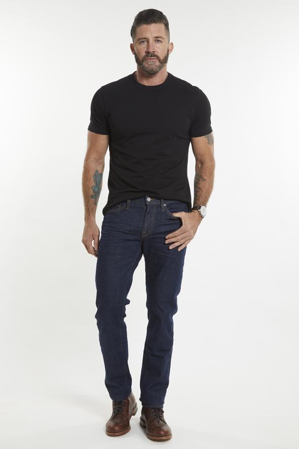 Brodie Athletic Tapered Denim - Dark Clean Wash