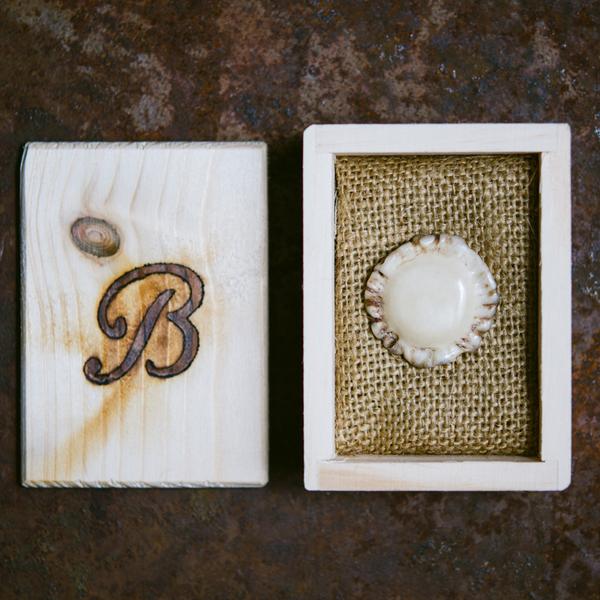 Antler Burr Lapel Pin